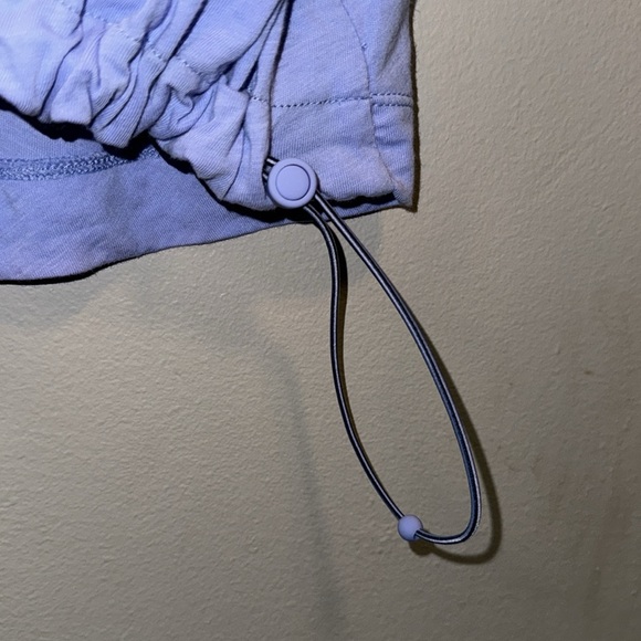 Athleta Short Sleeve Crew Neck Organic Daily Bungee Tee Top Size Medium - Picture 8 of 8